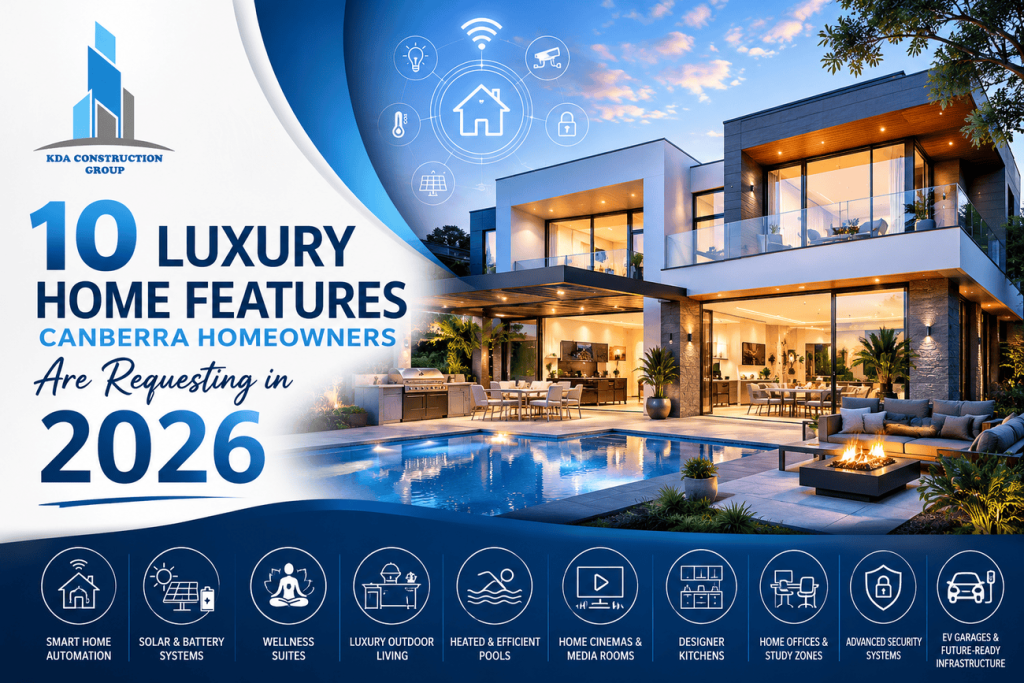 Luxury Home Features for Canberra houses