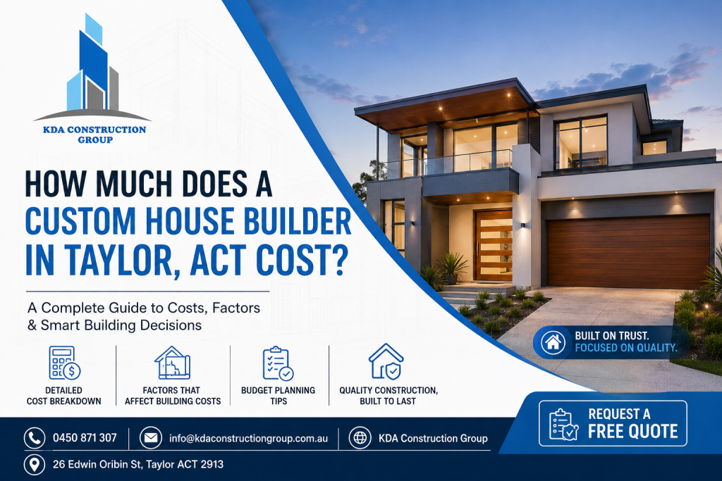 Custom House builder in Taylor, Act